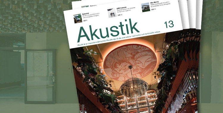 Rykande färskt nummer av tidningen Akustik!